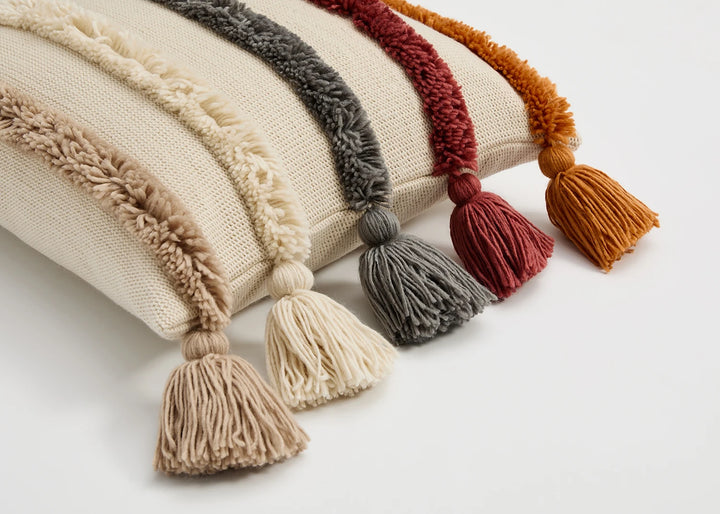 Aurora Tassel Pillow Case