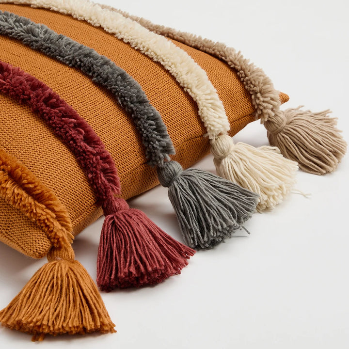 Aurora Tassel Pillow Case