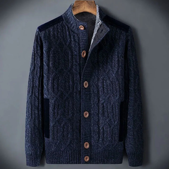 Erik Cable Knit Cardigan