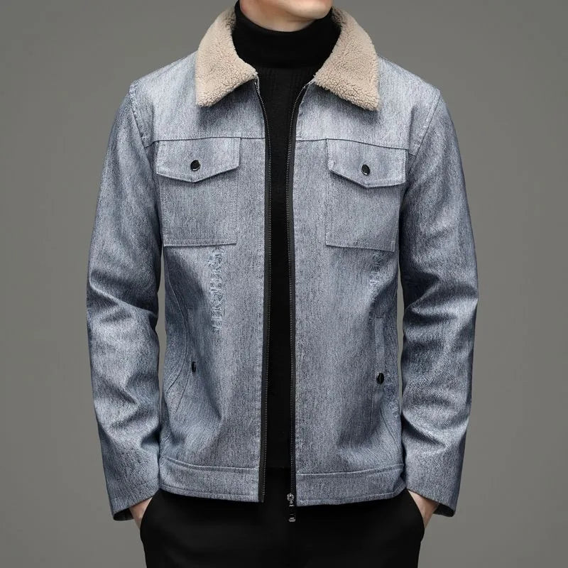 Mateo Fleece Collar Jacket