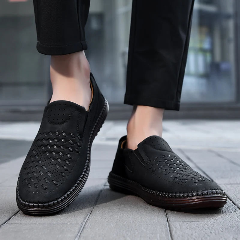 Elias Leather Loafers