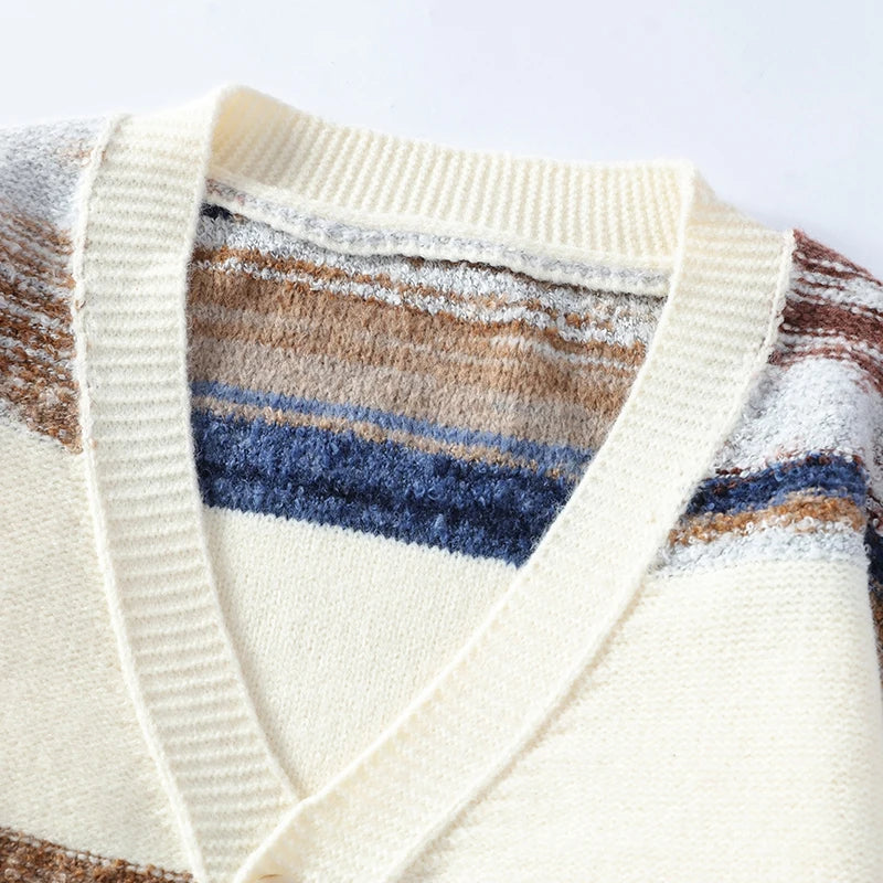 The Haven Striped Cardigan