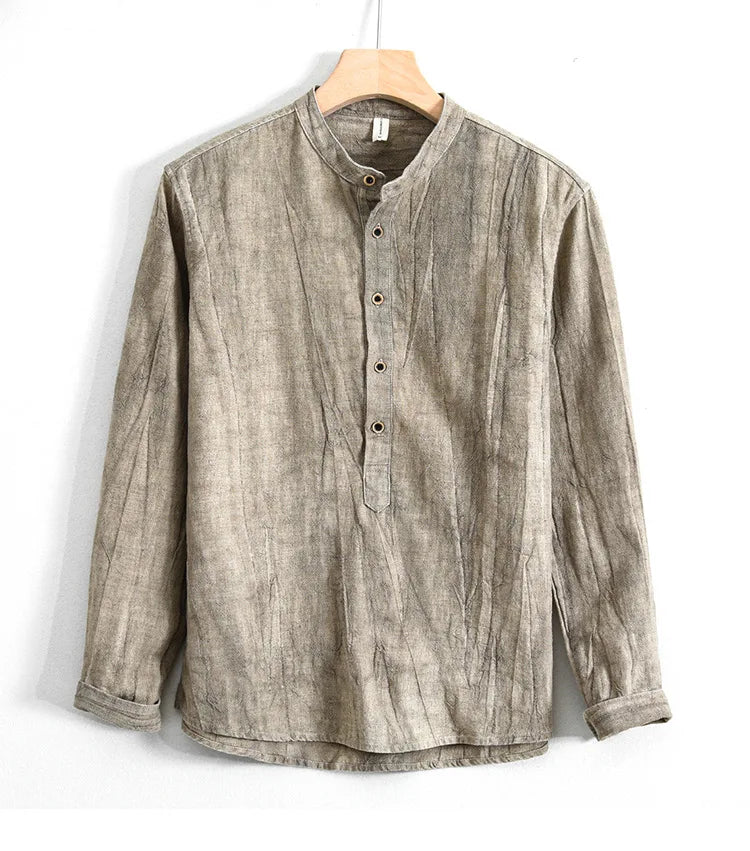 The Clayton Linen Top