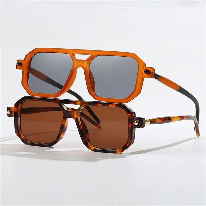 Hudson Grid Sunglasses