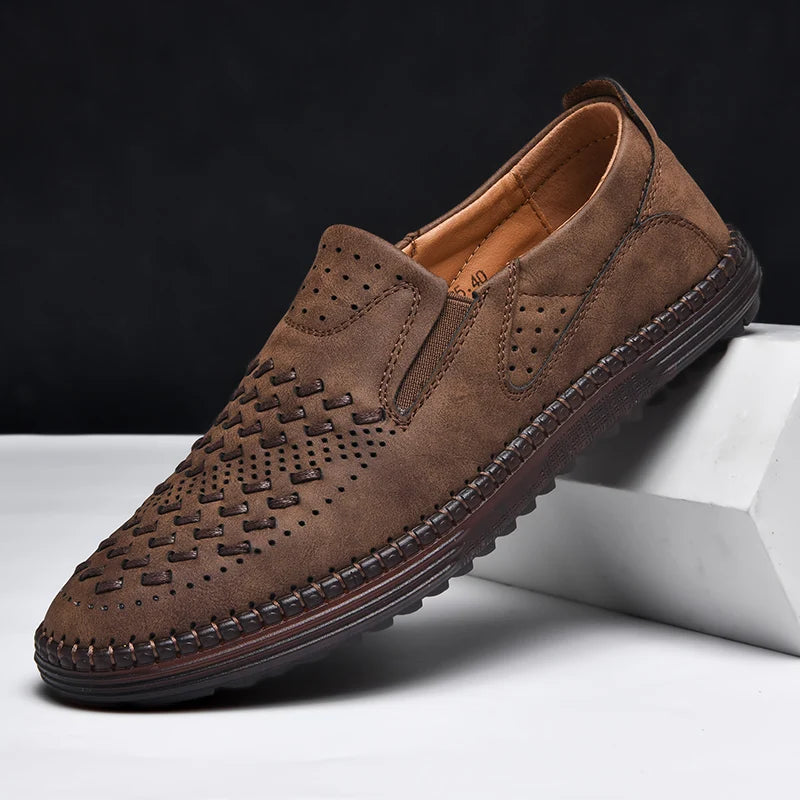 Elias Leather Loafers