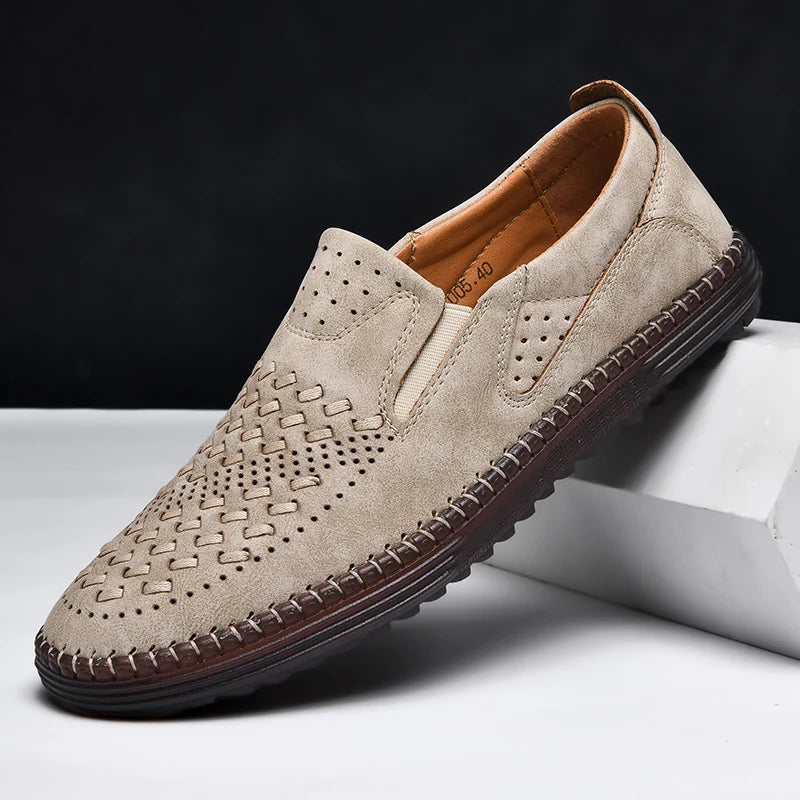 Elias Leather Loafers
