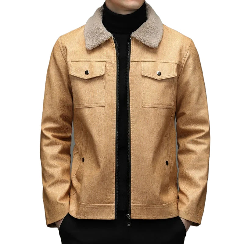 Mateo Fleece Collar Jacket