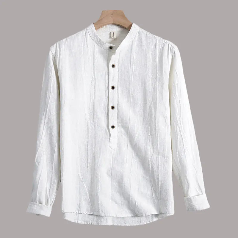 The Clayton Linen Top