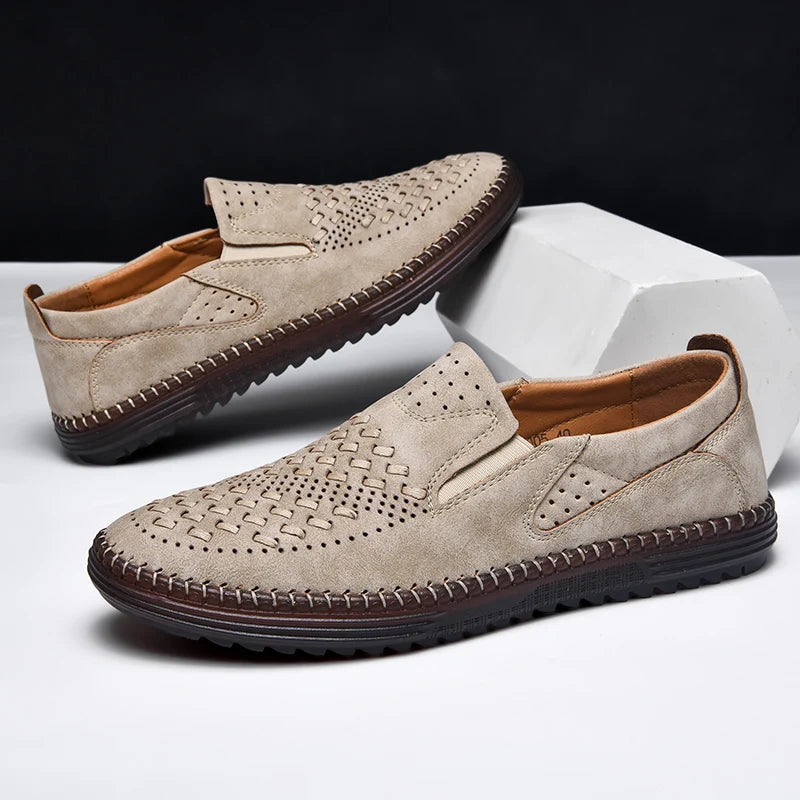 Elias Leather Loafers