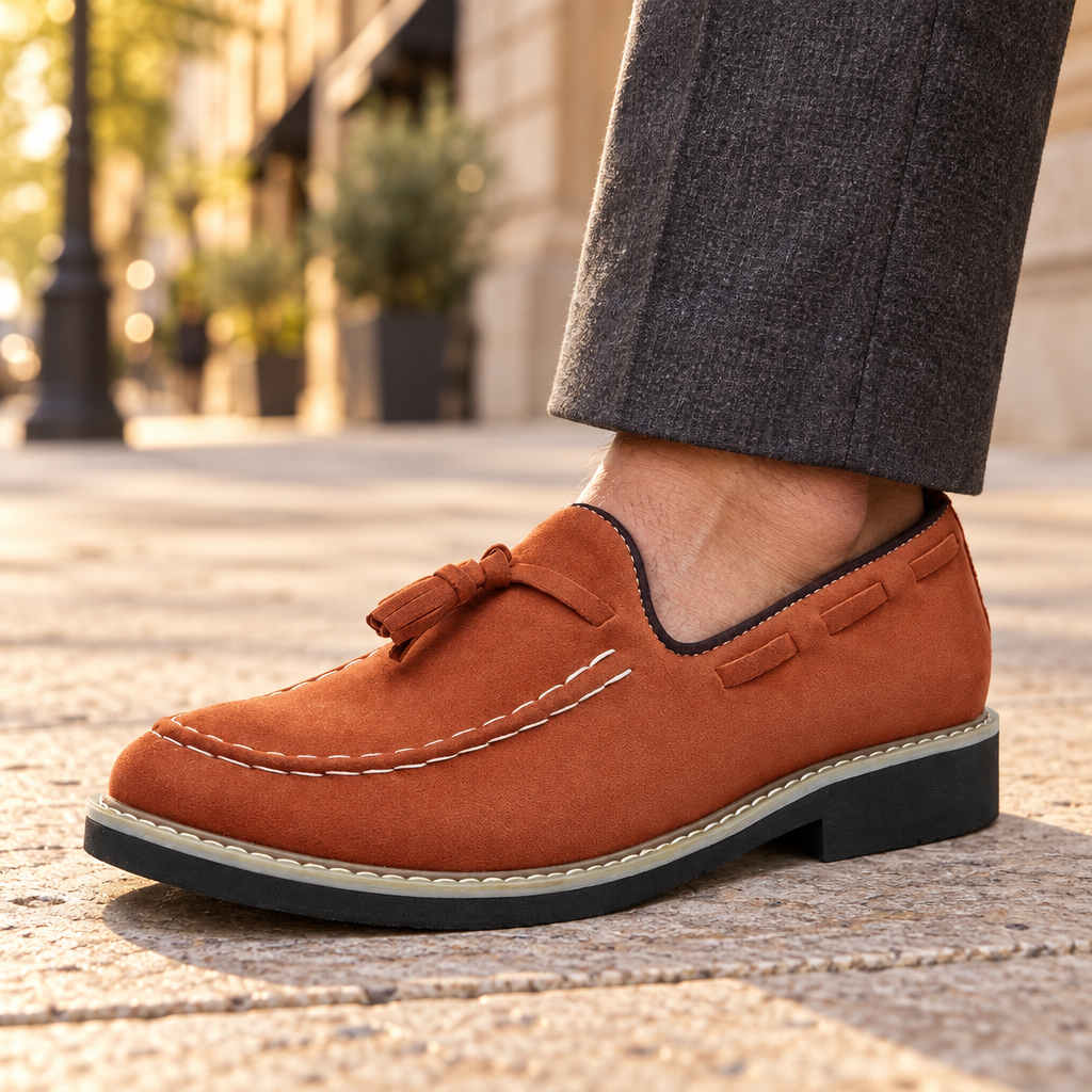 The Valencia Suede Loafer