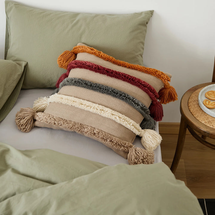 Aurora Tassel Pillow Case