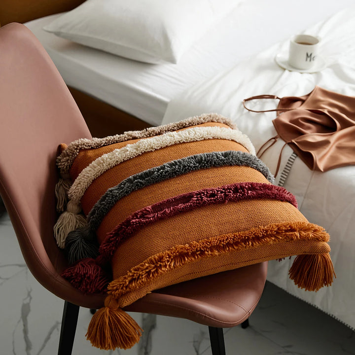 Aurora Tassel Pillow Case