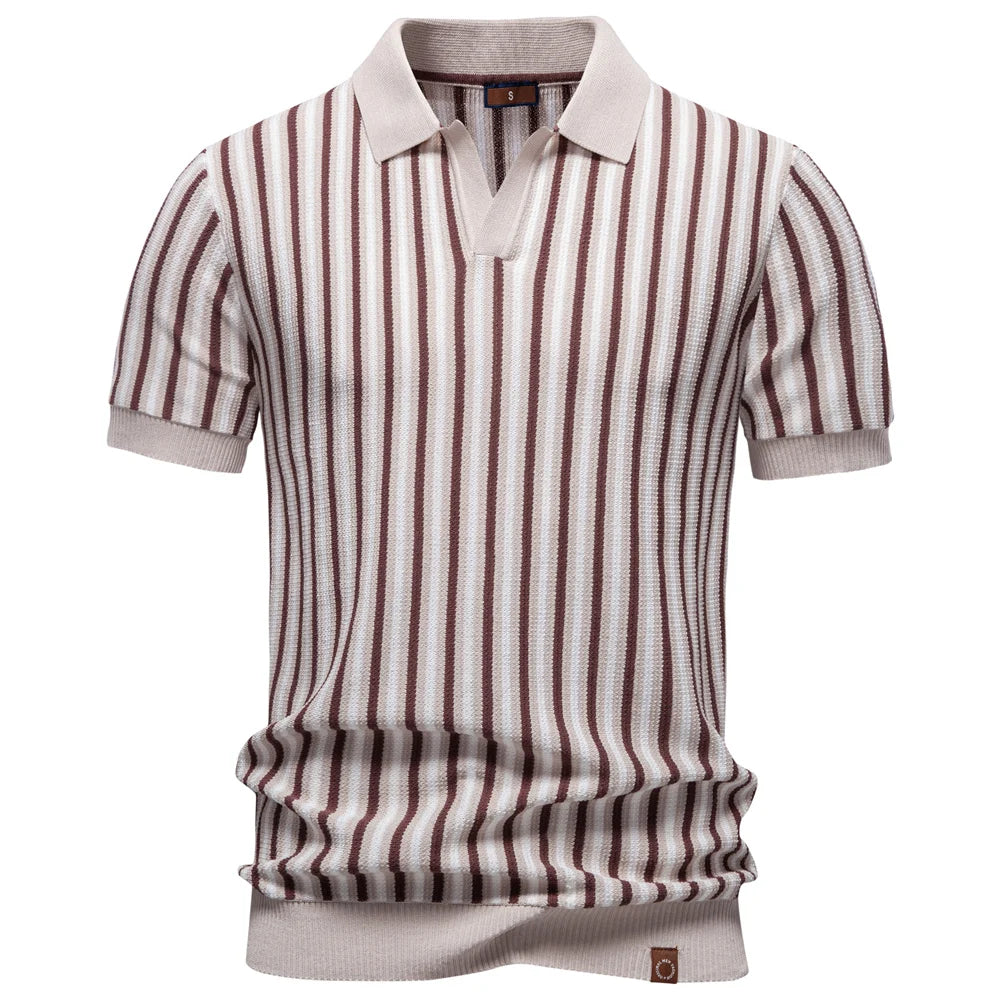 Riviera Stripe Polo