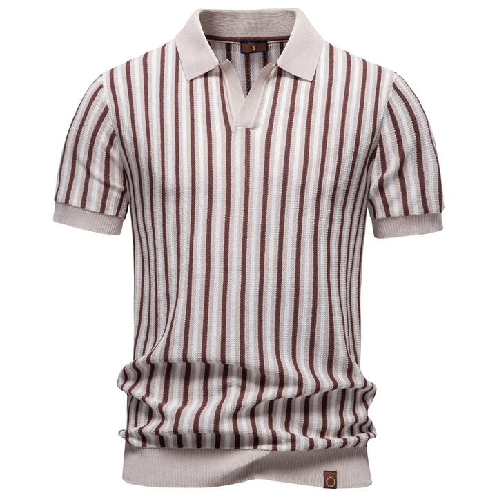 Riviera Stripe Polo