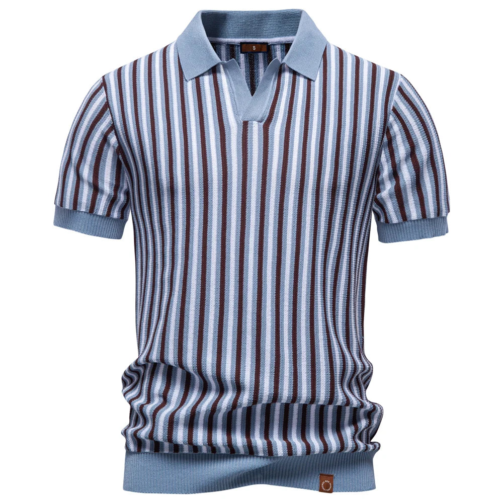 Riviera Stripe Polo
