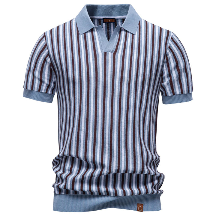 Riviera Stripe Polo