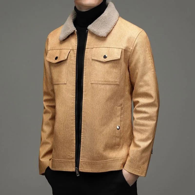 Mateo Fleece Collar Jacket