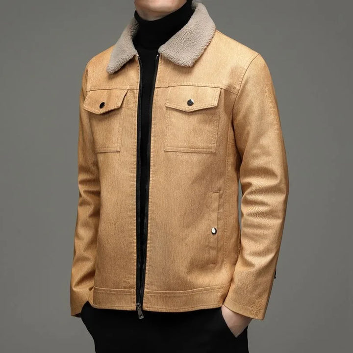 Mateo Fleece Collar Jacket