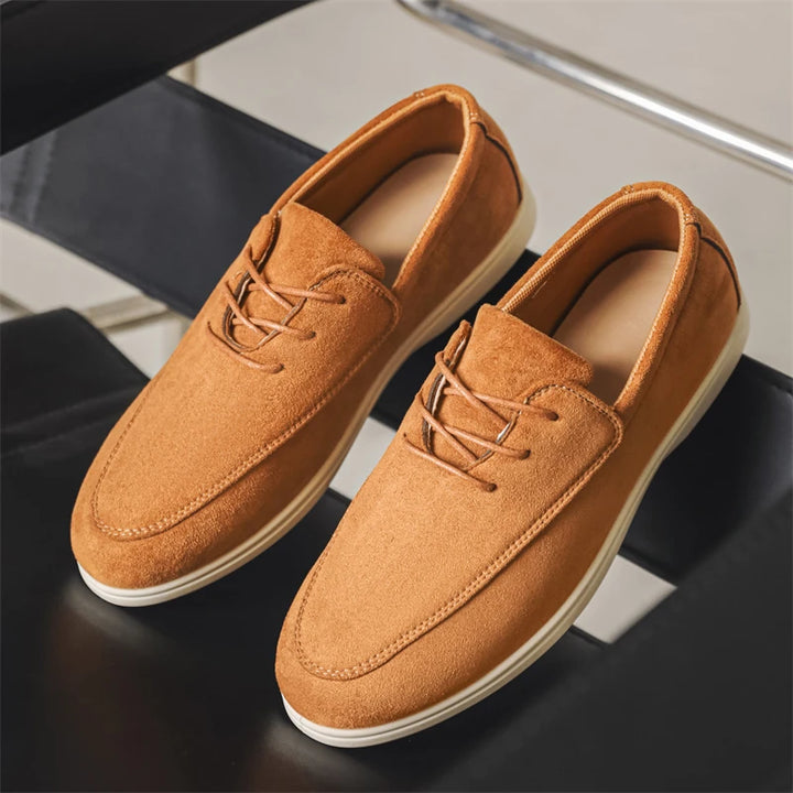 Santorini Suede Loafers