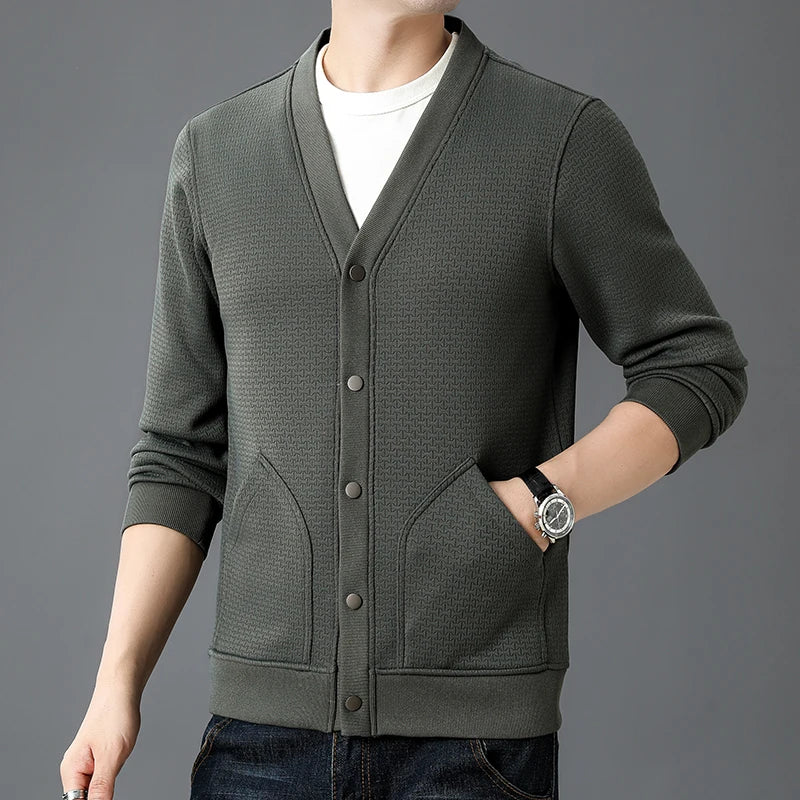 Elias Snap-Button Cardigan