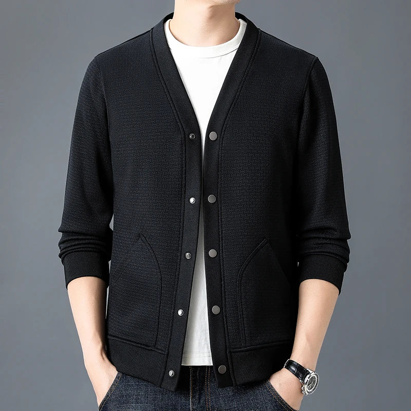 Elias Snap-Button Cardigan