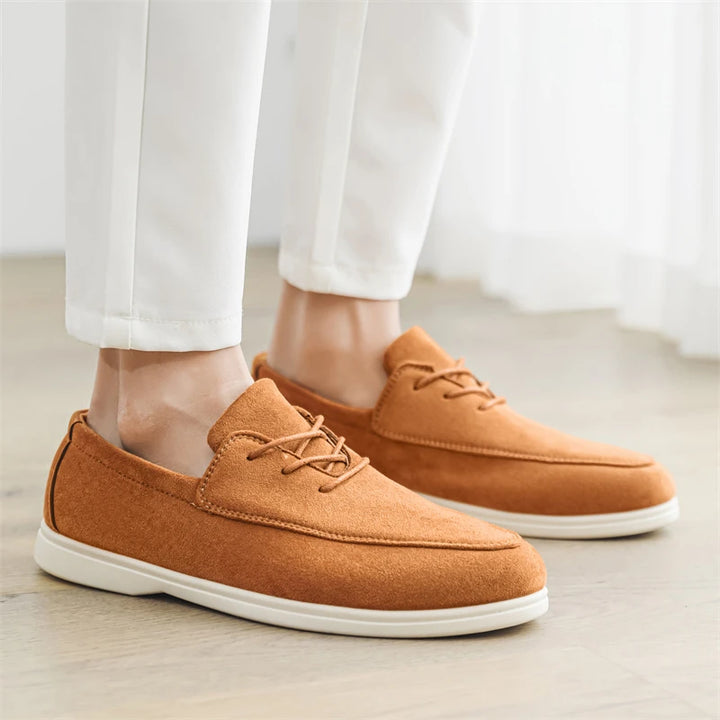 Santorini Suede Loafers