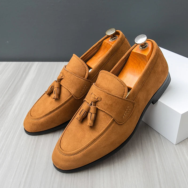 Executive Suede Loafers