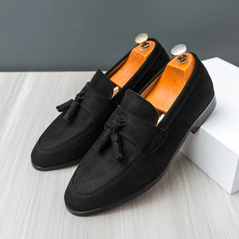 Executive Suede Loafers