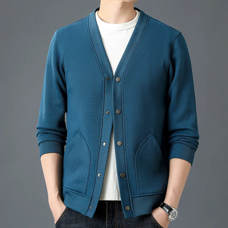 Elias Snap-Button Cardigan