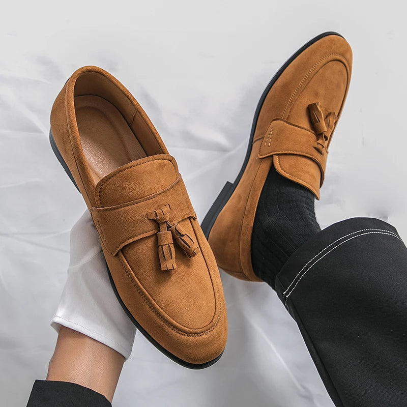 Executive Suede Loafers