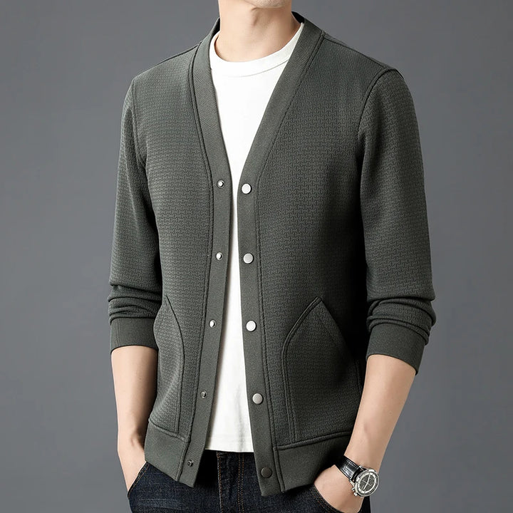 Elias Snap-Button Cardigan