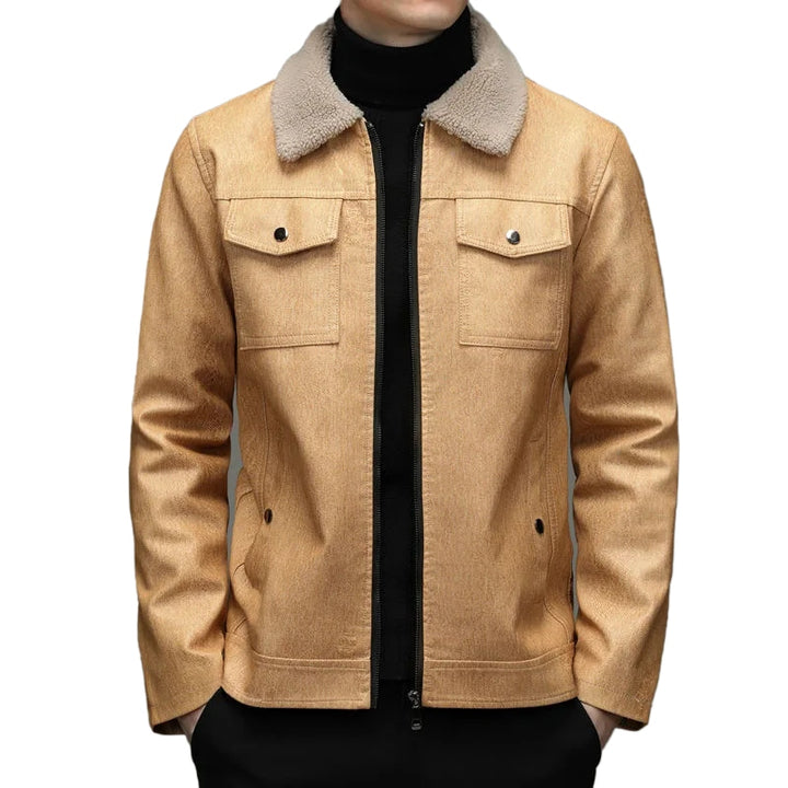 Mateo Fleece Collar Jacket