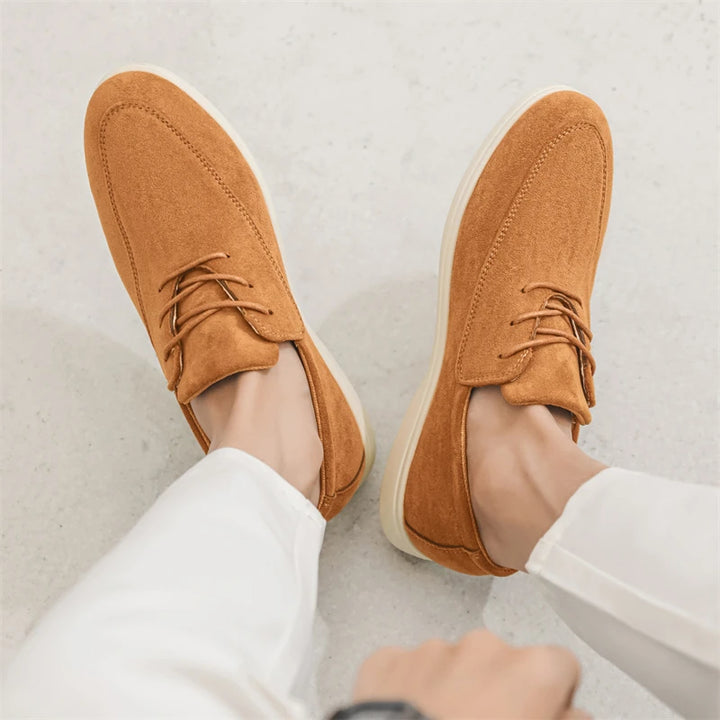 Santorini Suede Loafers