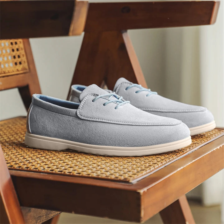 Santorini Suede Loafers