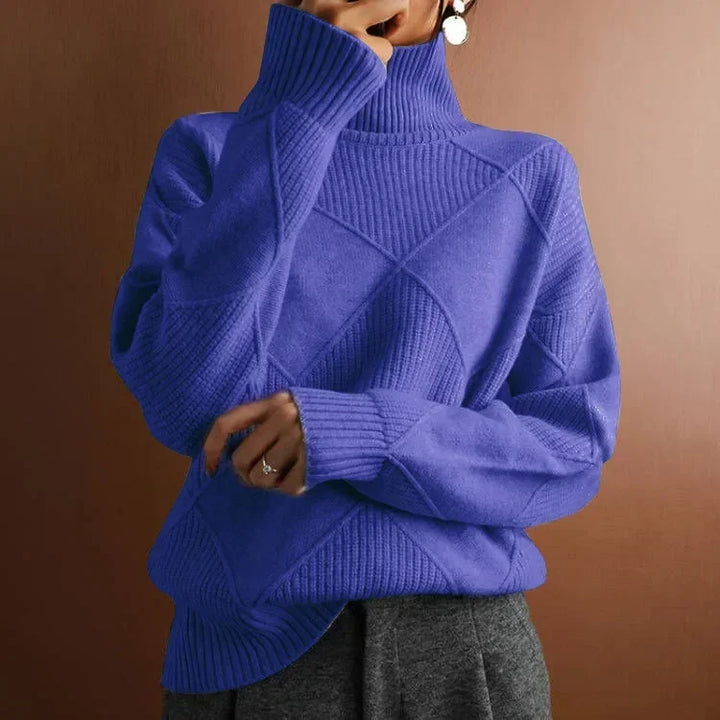 Celine Textured Turtleneck