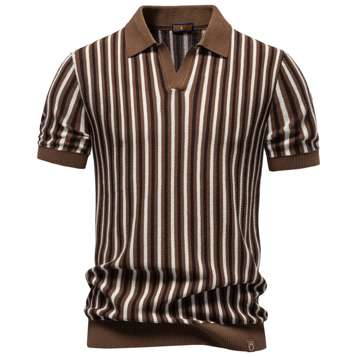 Riviera Stripe Polo