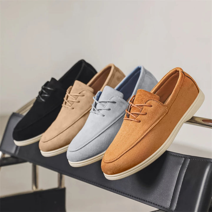 Santorini Suede Loafers