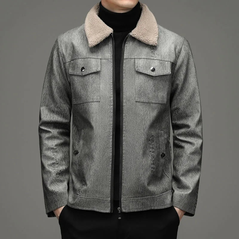 Mateo Fleece Collar Jacket