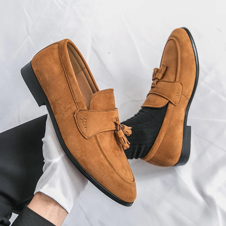 Executive Suede Loafers