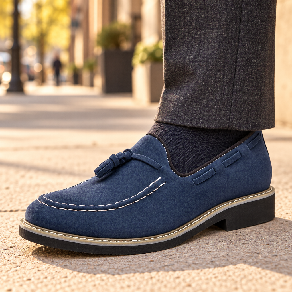 The Valencia Suede Loafer