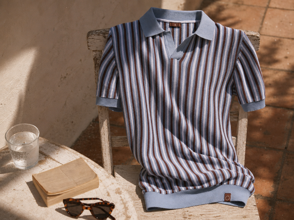 Riviera Stripe Polo