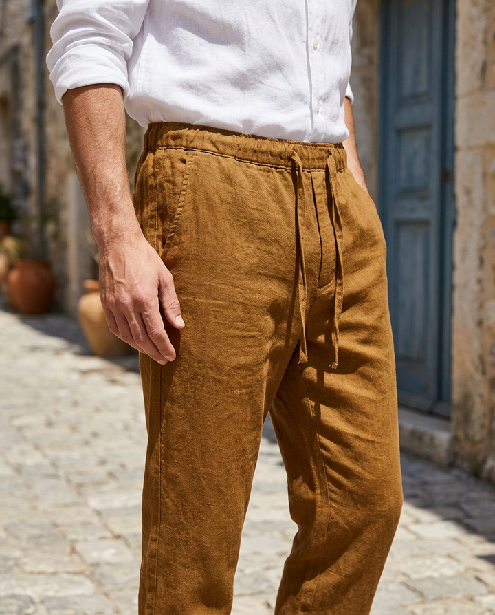 Enzo Linen Trousers