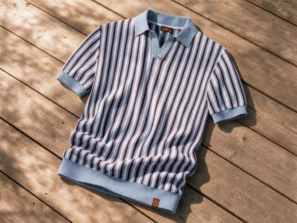 Riviera Stripe Polo